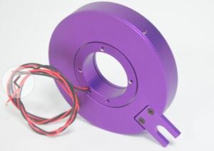Pancake slip ring with extremely thickness for total station