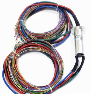 Small size slip ring with metal housing and plastic housing has optional outside diameter from 5.5~25mm