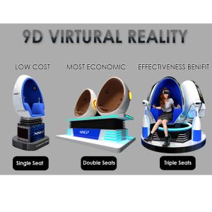 9D VR Cinema Single Seat Egg Simulator