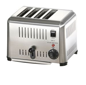 Best Electric 4 Slice Toaster Fast Food Kitchen Equipment for Sale