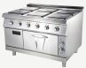 Electric Range Hot Plate Cooker with Cabinet or Oven Commercial Kitchen Equipment