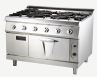 Gas Range Gas Stove Oven with Cabinet Commercial Hotel Kitchen Equipments