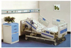 ABS Material Three Functional Electric Medical Bed