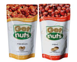 4 OZ Dried Fruit and Nuts Mix Standup Pouches with Zipper
