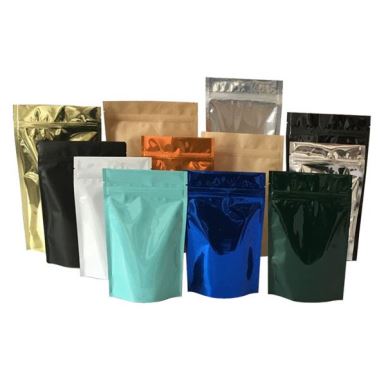 Blank Plain Stock Stand Up Pouches Wholesale
