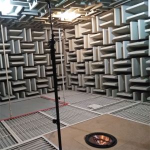 Anechoic Room For Sound Research And Electric Elements Test