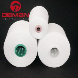 100%high-tenacity Polyester Yarn For Sewing Thread In Raw White Dyeing Tube Hot Sale In China