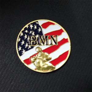 Die Struck Enamel Coin For USA Military