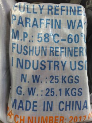 Hard Paraffin Wax Fully Refined Paraffin Wax 58-60 For Sale