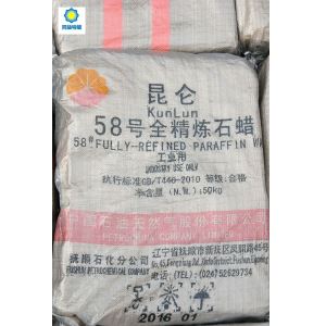 Top Sell 58-60 Kunlun Fully Refined Paraffin Wax Made In China