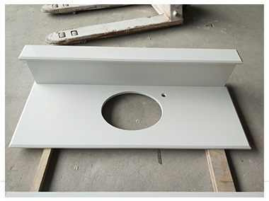 Custom Design White Quartz Countertop