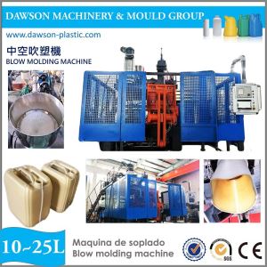Single Station HDPE Jerry Cans Blow Molding Machine