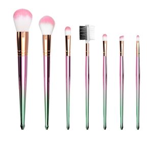 Colorful Makeup Brush Set