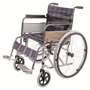 China Electroplated Portable Ultralight Wheelchair