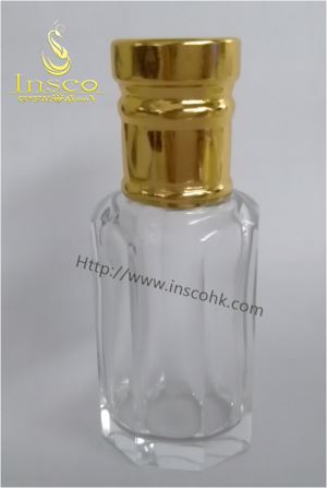 3/6/12ml Tola Oud Perfume Arabian Glass Bottle