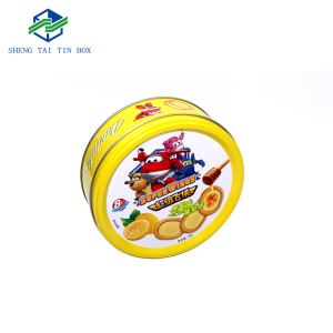 Food Packaging Tins For Cookie Biscuit