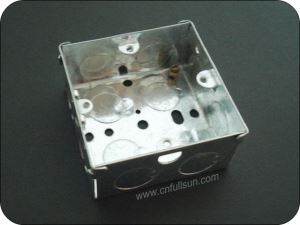 1 Gang Metal Switch Box with Terminal
