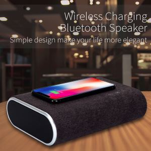 QI Wireless Charger Lint Speaker