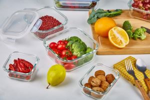 Stackable Glass Food Container