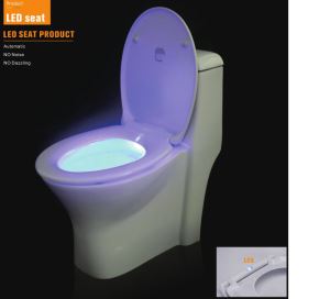 Night Light UF Toilet Seat