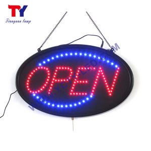 Flashing LED Open Sign