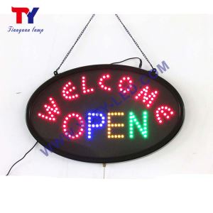 Lighted LED Open Sign