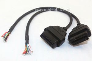 0.3m OBD J1962 Female to Open End Cable