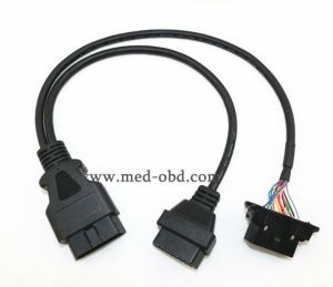 OBD2 Y Cable Adapter for Honda Universal Snap in OBDII