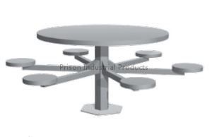 6-person Pedestal Table