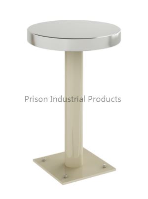 Floor Mounted Stool with Stainless Steel Top