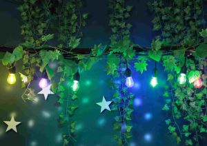 Unbreakable Outdoor String Lights Waterprof Party Backyard Decorative Lights