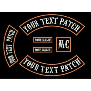 Rockers Patch Make Your Texts Biker Vest
