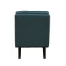 Green Fabric Accent Chair