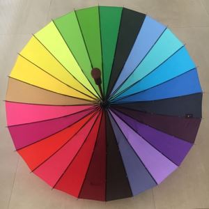 24K Rainbow Golf Umbrella