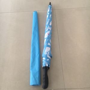 28 Inch Auto Open UV Golf Umbrella