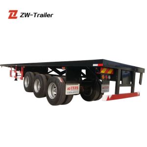 Container Transportation Flatbed Semi Trailer