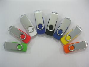Multicolor Swivel/twister USB Flash Drive