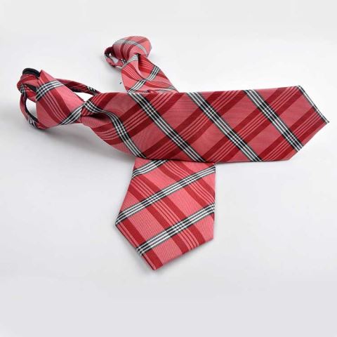 Polyester Jacquard Zipper Tie