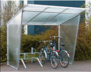 Aluminum Bike Parking Shelter