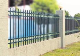 Galvanized Steel Wall Fence