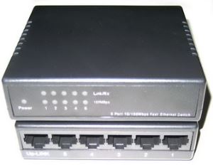 5 Ports Fast Ethernet Switch