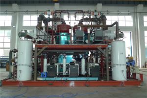 Two Stage Crude Oil Vacuum Flash Degassing System