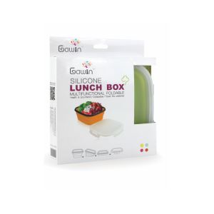Rectangle Silicone Lunch Box Small Design