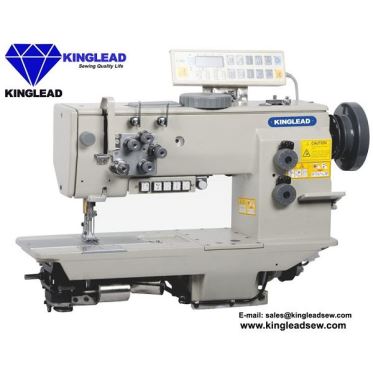 Double Needle Heavy Duty Machine with Auto Trimmer