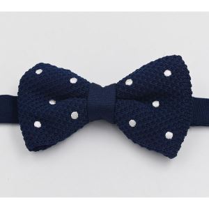 Silk Knitted Bow Tie