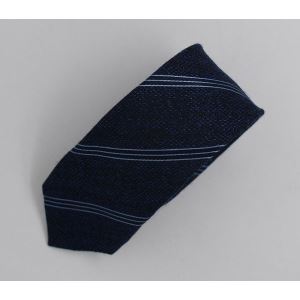 Striped Silk Cotton Tie