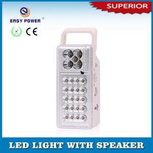 LED Emergency Light with Radio Battery