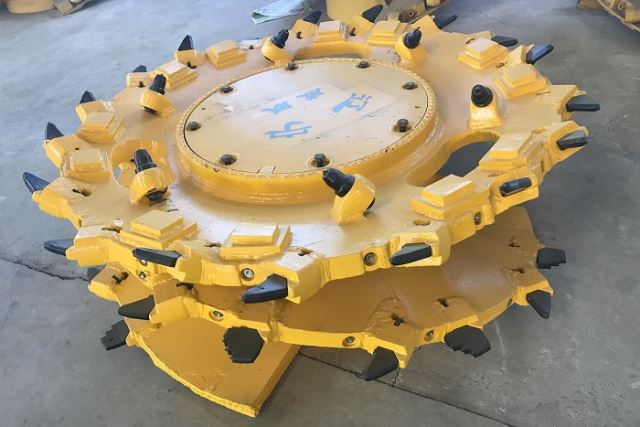 Reinforced Power Drum For Coal Mining Under The Ground