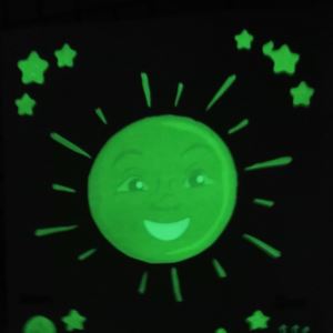 Customized Glow in the Night Sticker