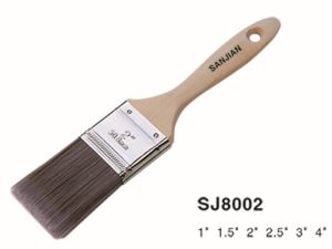 Wood Handle Synthetic Hairs Paint Brush